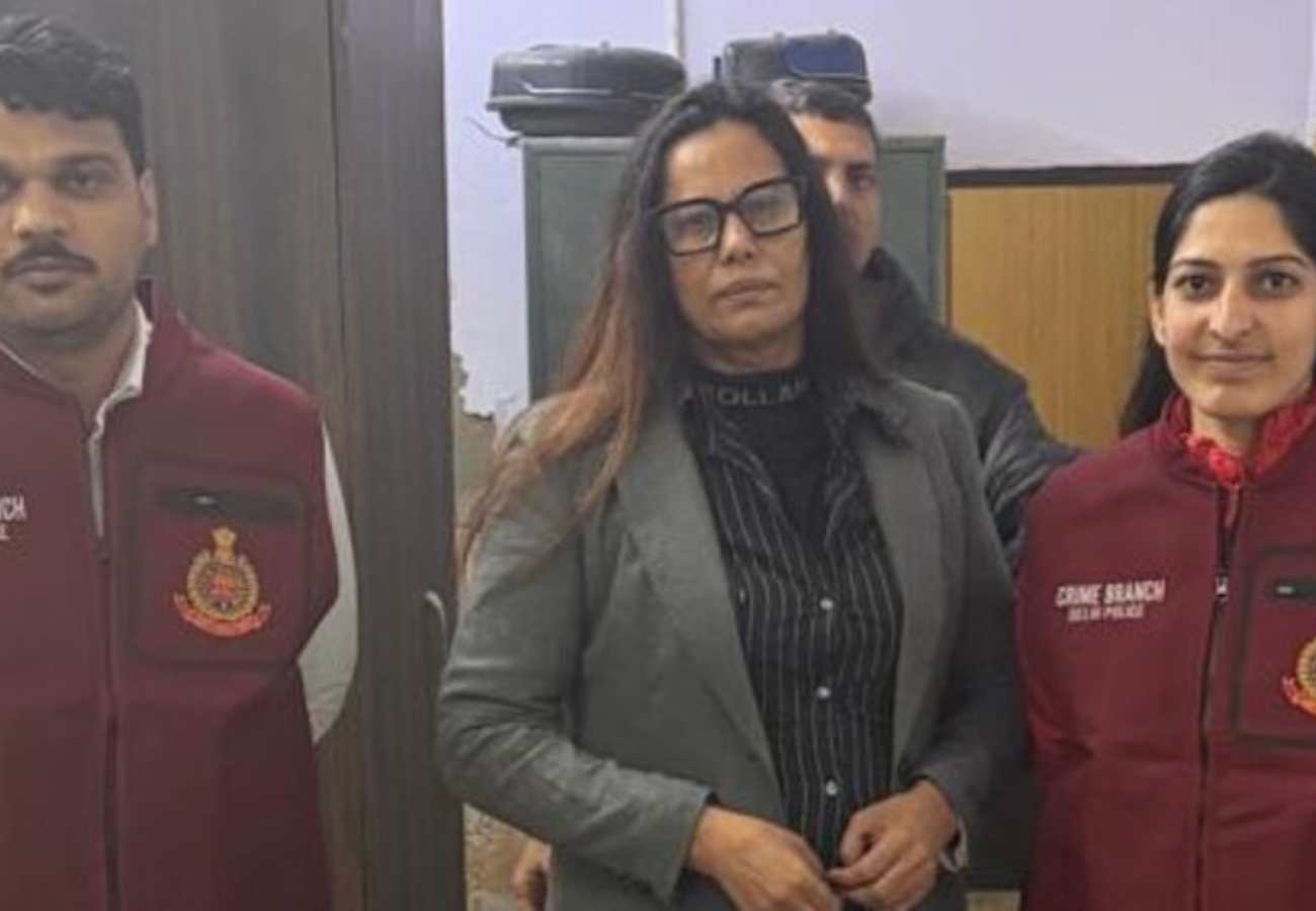 Delhi: Woman arrested with forged diplomatic plates on car linked to several top-BJP leaders